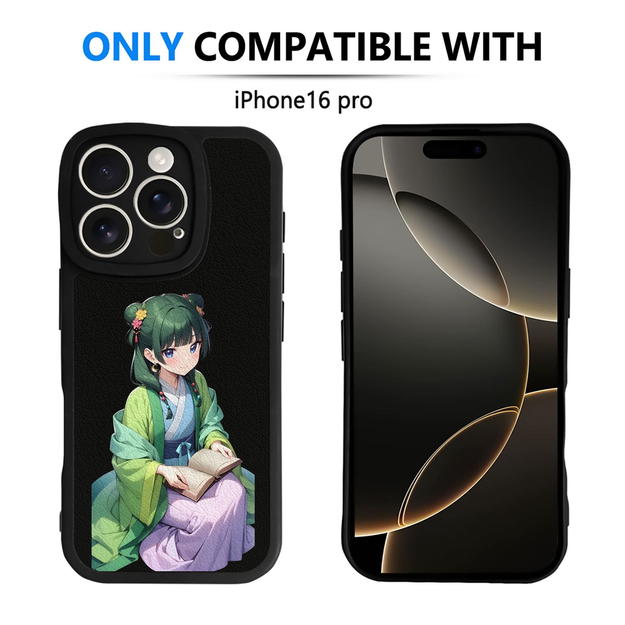 薬屋のひとりごと The Apothecary Diaries 【iPhone 16シリーズ対応】シリコンスマホケース（レザー調） 材質：シリコン